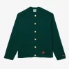 Pullovers-Lacoste Pullovers Cardigan X Le Fleur Epaules Tombantes