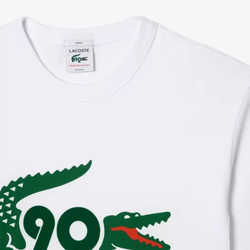 T-Shirts-Lacoste T-Shirts Exclusivite Membres - Le T-Shirt Collector 90Eme Anniversaire