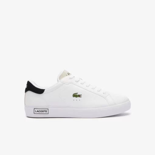 Sneakers-Lacoste Sneakers Men'S Powercourt Logo Tongue Leather Trainers