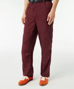 Pantalons & Shorts-Lacoste Pantalons & Shorts Pantalon Cargo Sportsuit En Tissu Deperlant