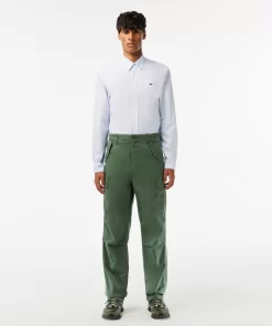 Pantalons & Shorts-Lacoste Pantalons & Shorts Pantalon Cargo Straight Fit En Coton