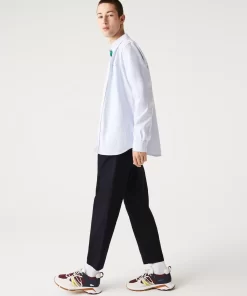 Pantalons & Shorts-Lacoste Pantalons & Shorts Pantalon Chino Fusele En Coton Stretch