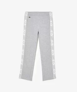 Vetements Fille-Lacoste Vetements Fille Pantalon De Survetement En Molleton Coton