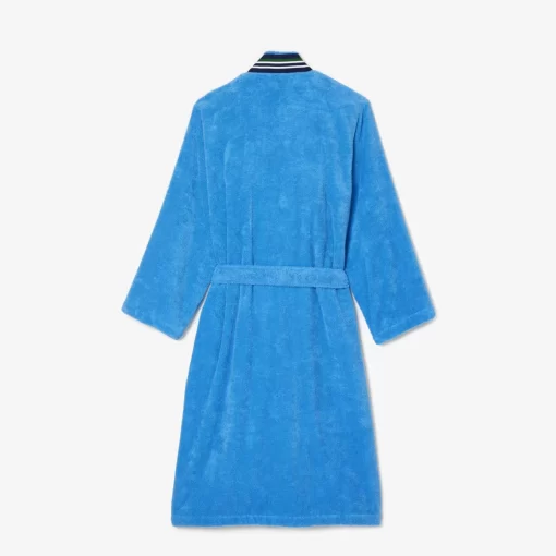 Linge De Maison-Lacoste Linge De Maison Peignoir De Bain Kimono Long L Club En Coton