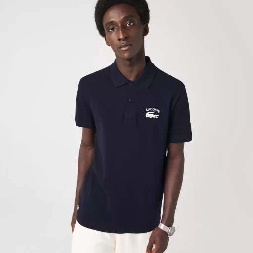 Polos-Lacoste Polos Polo Regular Fit Coton Stretch Broderie