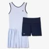 Tennis-Lacoste Tennis Robe Tennis Ultra-Dry Stretch Avec Shorty Separe