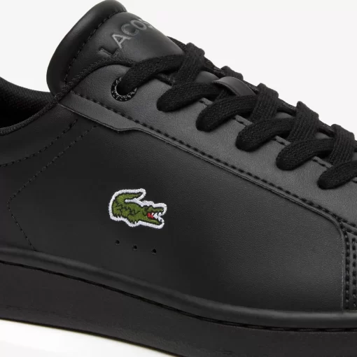 Chaussures-Lacoste Chaussures Sneakers Carnaby Pro Bl Junior En Synthetique Ton Sur Ton