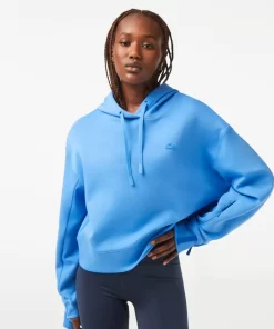 Sweatshirts-Lacoste Sweatshirts Sweatshirt A Capuche Jogger Femme Avec Passe-Pouce