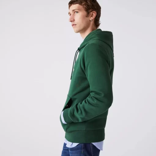 Sweatshirts-Lacoste Sweatshirts Sweatshirt A Capuche Jogger Homme En Coton Biologique