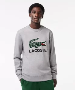 Sweatshirts-Lacoste Sweatshirts Sweatshirt Classic Fit En Molleton De Coton
