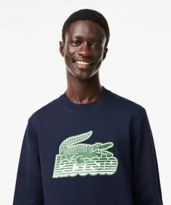 Sweatshirts-Lacoste Sweatshirts Sweatshirt Col Rond Homme En Molleton