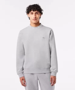 Sweatshirts-Lacoste Sweatshirts Sweatshirt Homme Avec Col Sigle En Double-Face