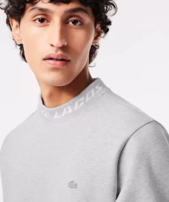 Sweatshirts-Lacoste Sweatshirts Sweatshirt Homme Avec Col Sigle En Double-Face