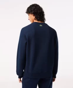 Sweatshirts-Lacoste Sweatshirts Sweatshirt Homme Relaxed Fit En Coton Biologique