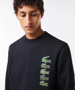 Sweatshirts-Lacoste Sweatshirts Sweatshirt Jogger Classic Fit Avec Imprime Crocodiles