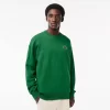 Sweatshirts-Lacoste Sweatshirts Sweatshirt Jogger Col Rond Homme Loose Fit Imprime Crocodile