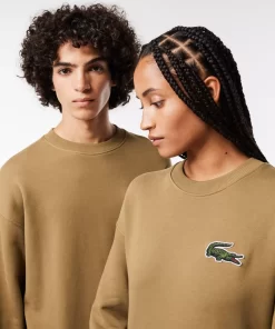Sweatshirts-Lacoste Sweatshirts Sweatshirt Jogger Unisexe Loose Fit Avec Badge Crocodile
