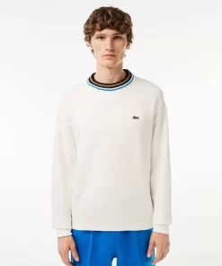 Sweatshirts-Lacoste Sweatshirts Sweatshirt Loose Fit Fabrique En France