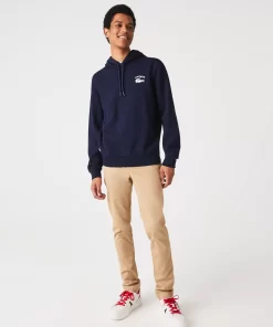 Sweatshirts-Lacoste Sweatshirts Sweatshirt Unicolore A Capuche Homme Classic Fit