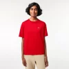 T-Shirts-Lacoste T-Shirts T-Shirt A Col Rond En Coton Premium