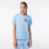T-Shirts-Lacoste T-Shirts T-Shirt Femme X Netflix En Jersey De Coton Biologique