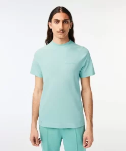 T-Shirts-Lacoste T-Shirts T-Shirt Homme Slim Fit En Pique De Coton Biologique
