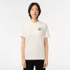 T-Shirts-Lacoste T-Shirts T-Shirt Regular Fit Avec Imprime Signature