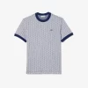T-Shirts-Lacoste T-Shirts T-Shirt Regular Fit En Jacquard Monogramme